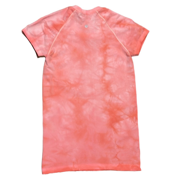 lululemon athletica Pink Tie-Dye Short Sleeve Tee - Picture 4 of 5
